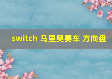 switch 马里奥赛车 方向盘